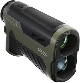 R5 2000 AB Laser Rangefinder - 6x25mm Waterproof Range Finder for Hunting and Shooting with Bluetooth, HD Optics, Applied Ballistics Ultralite, 2000 Yard Range - Includes Pouch