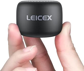 Mini Bluetooth Speaker,Small Speaker Wireless Support TWS Stereo Sound.Portable Tiny Speaker for Travel,Gift,Mobile Phone.(Black)