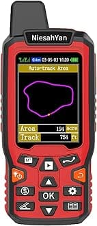 ZL180 Handheld GPS for Surveying, High Precision Rugged Land Surveying Equipment for Ranches, Garden, Farmland and Parking Area Distance Measuring