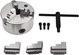 New 5'' Lathe Chuck K11-130 130mm 3 Jaw Self Centering Cast Iron CNC Machine