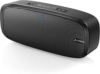 Bluetooth Speaker, Wireless Portable Speaker with Loud Stereo Sound, Rich Bass, 12-Hour Playtime, Built-in Mic. Perfect for iPhone, Samsung and More